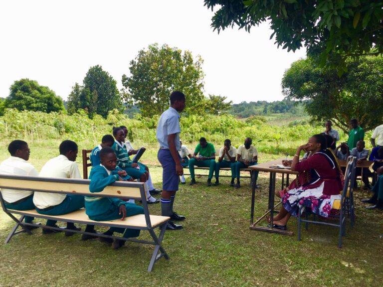 Learning together outdoors