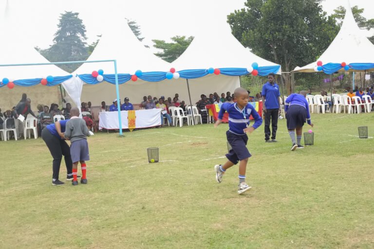 An active day on the school field
