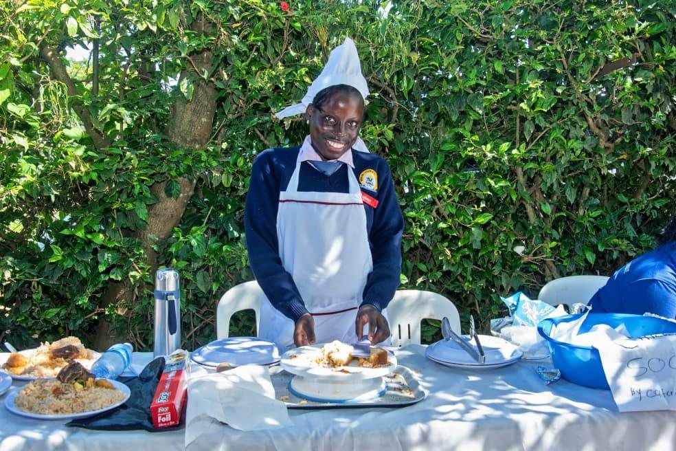 Putting catering skills into practice